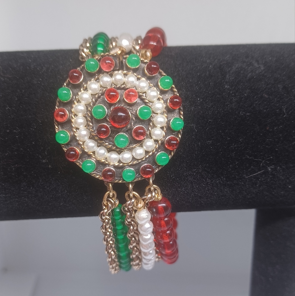 Castlecliff Multicolor Beaded Bracelet